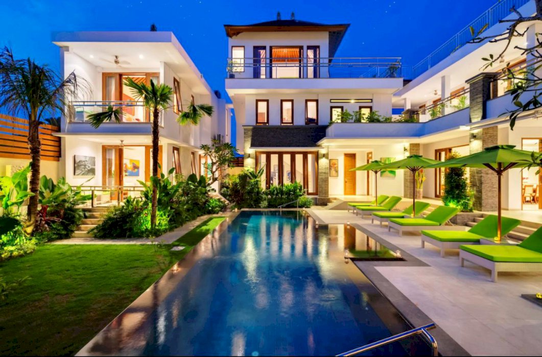 Di Jual Villa Mewah Full Furnished Lokasi Strategis Di Canggu Bali