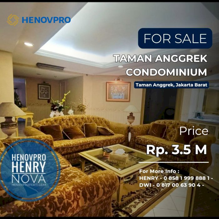 Taman Anggrek Condo 3+1BR Best Garden View Best Investment