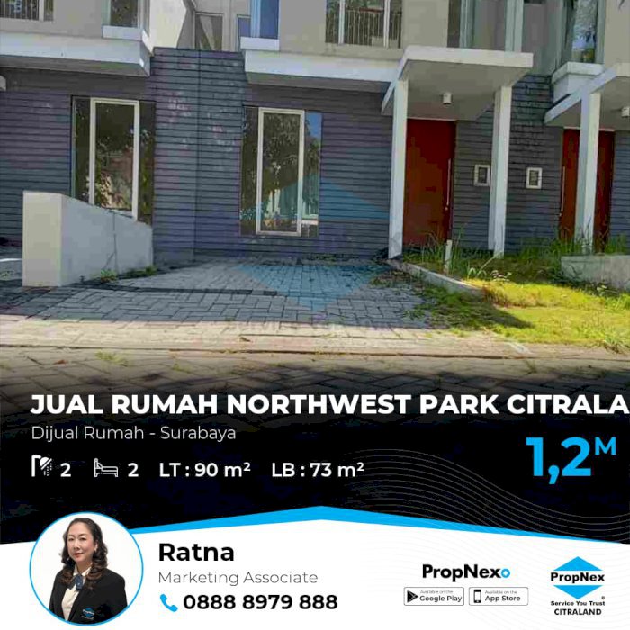 Dijual Rumah Northwest Park Citraland