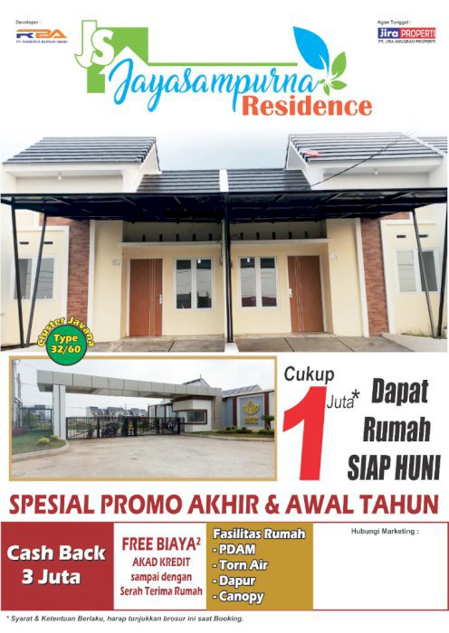 Clauster Javana new modern