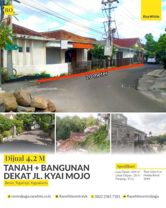 Tanah Dekat Tugu Yogyakarta