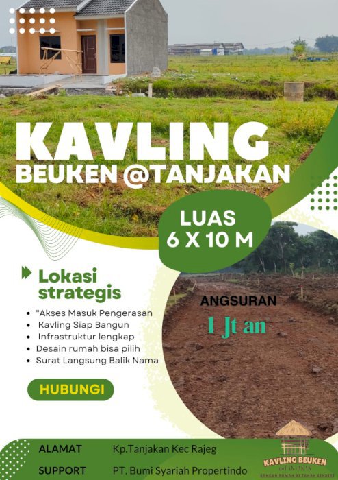 Dijual Tanah Kavling Siap Bangun Lokasi Strategis Tangerang