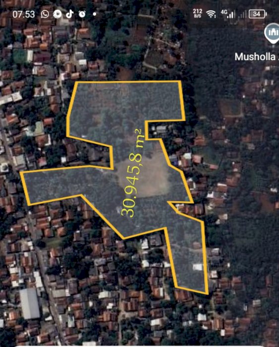 Jual tanah darat shm