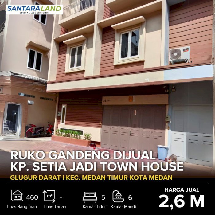 DIJUAL RUKO GANDENG SIAP HUNI