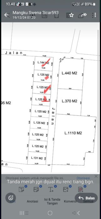 Promo lahan kecil  dalam lingkungan hotel hotel