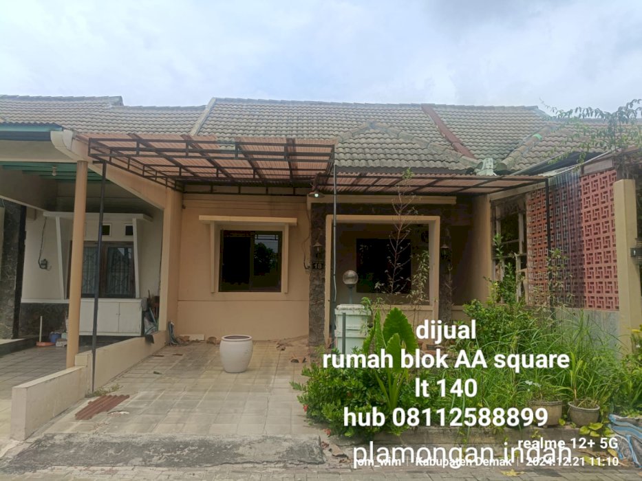 Jual Rumah fasilitas  Lengkap Perumahan Plamongan Indah Demak Semarang