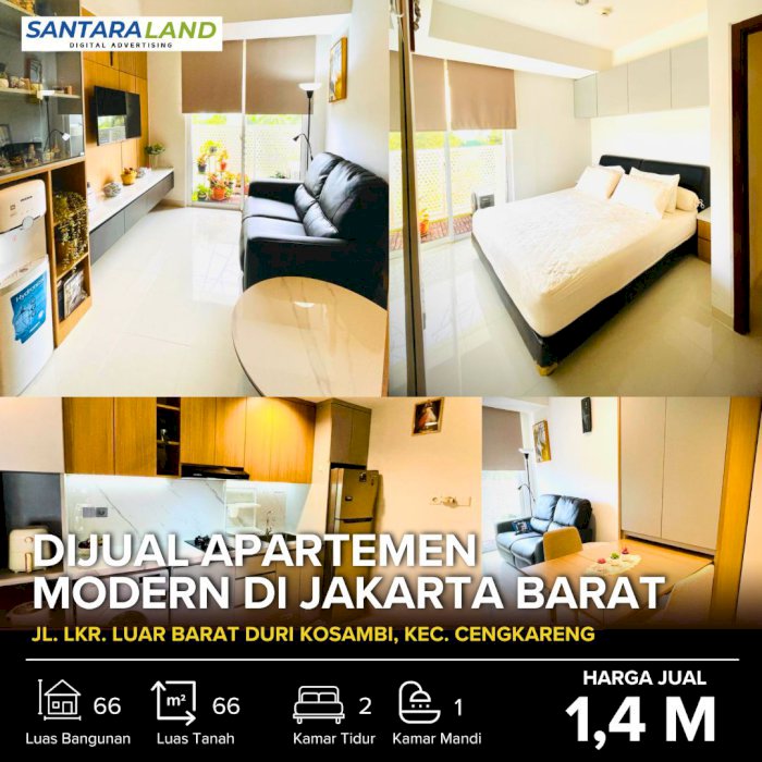 Dijual Apartemen Modern di Jakarta Barat - Lokasi Strategis