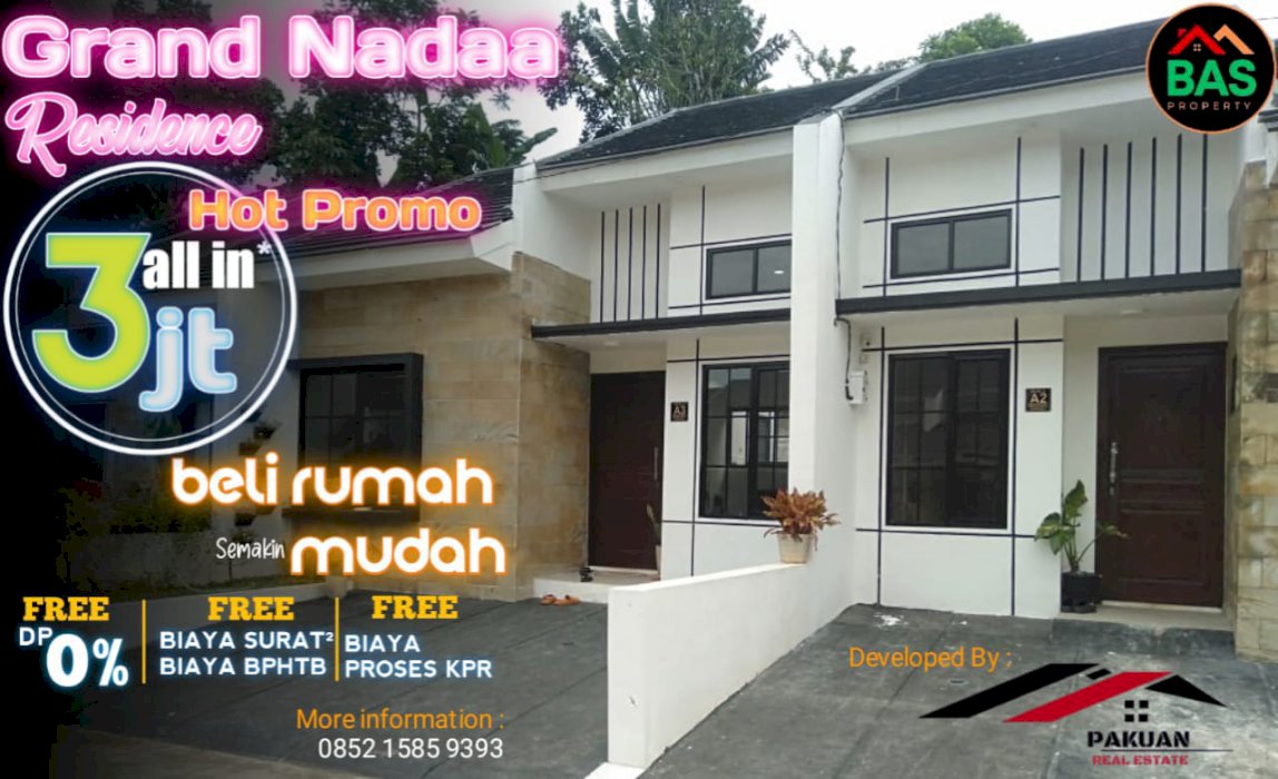 Grand Nadaa Residence Cluster Exclusive  Murah Angsuran Cuma 2Jtaan