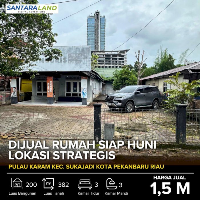 DIJUAL RUMAH DI LOKASI STRATEGIS