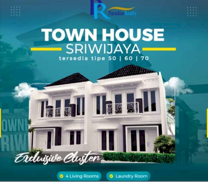 Townhouse Elite di pusat kota PALEMBANG