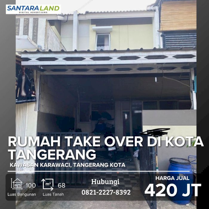 RUMAH TAKE OVER DI KOTA TANGERANG, KARAWACI