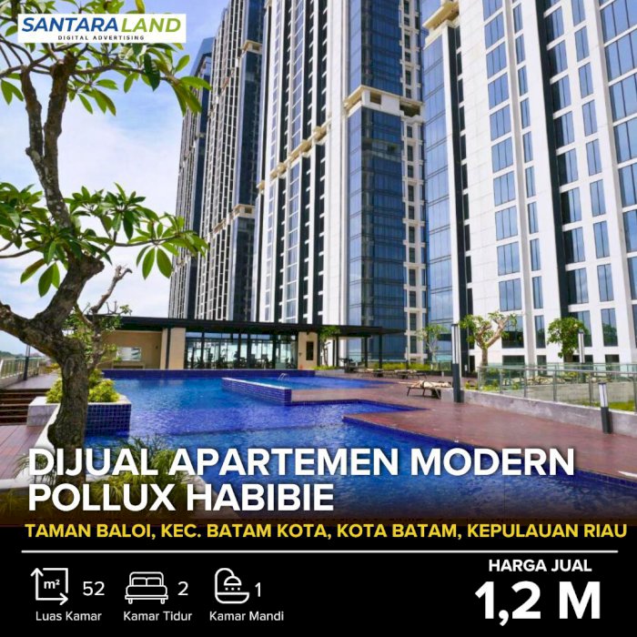 Dijual Apartemen Modern