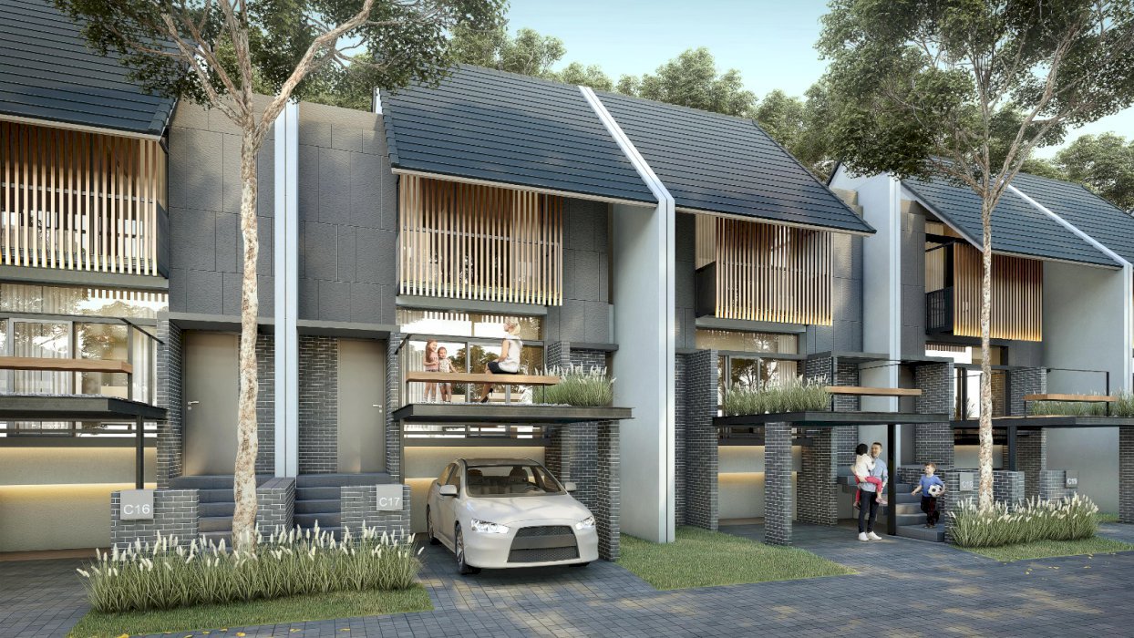 Perumahan Elite Tepi pantai Full furnish