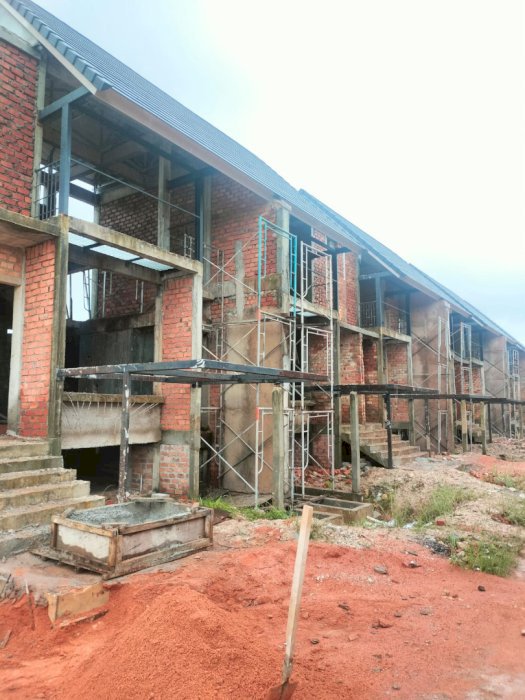 Perumahan elite Di pasir putih Tepi laut