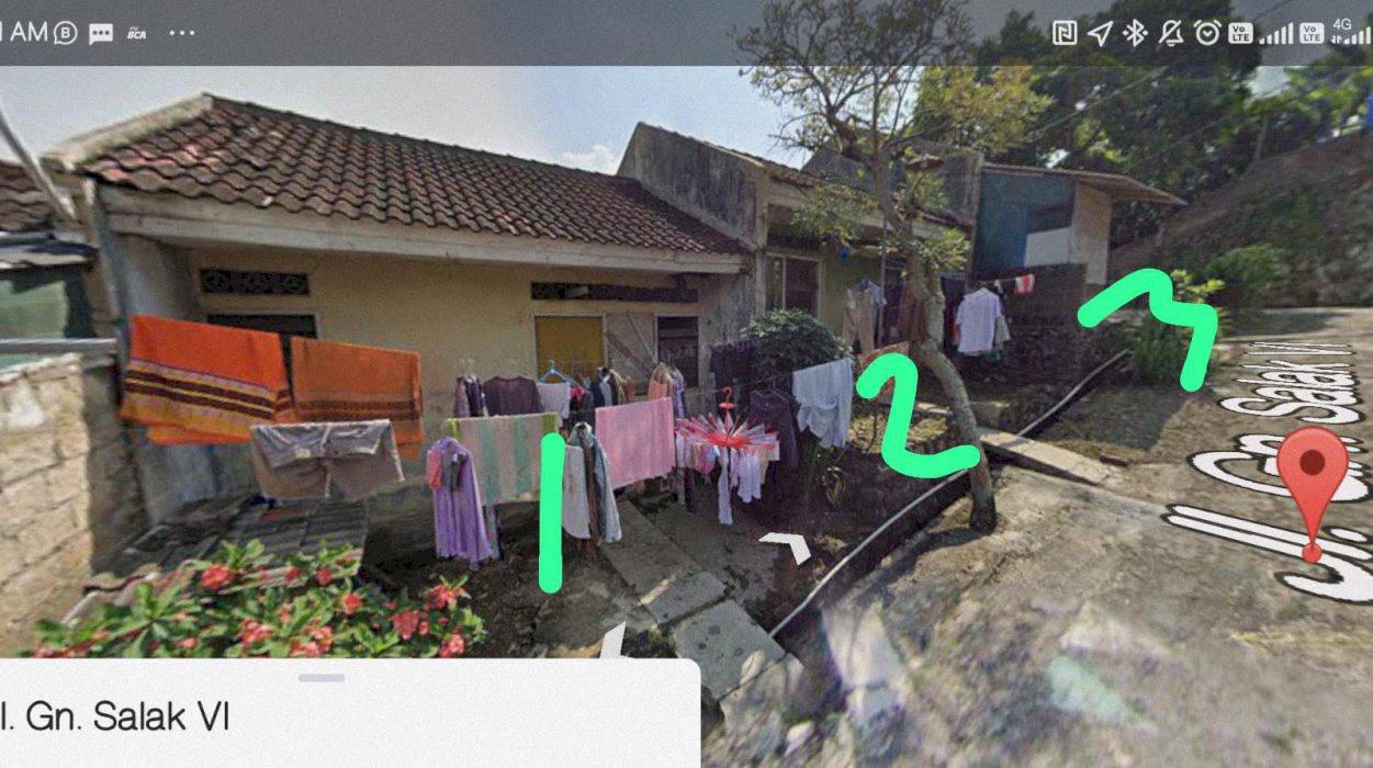 Jual tanah beserta bangunan di lido permai, cigombong bogor