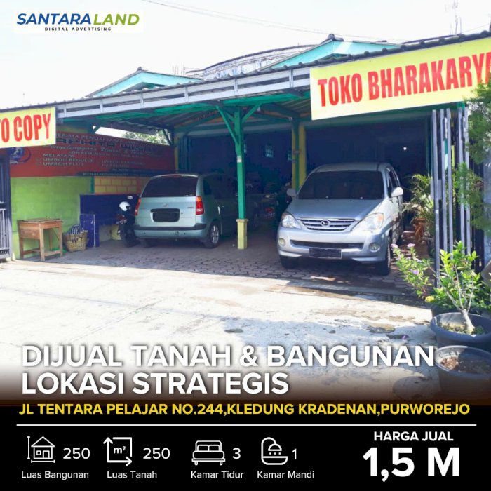 Dijual Tanah & Bangunan