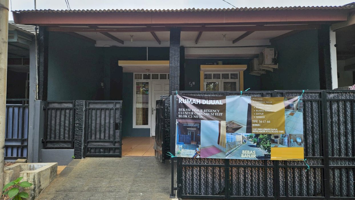 Jual Rumah Second di BTR 1 Cluster Corondum Bebas Banjir