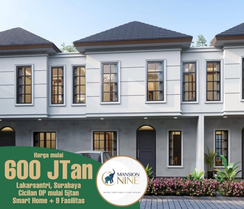 Rumah Baru Start 600Jutaan di Lakarsantri Surabaya