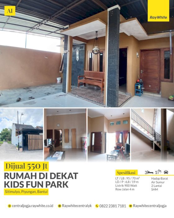 Rumah Lokasi Strategis Daerah Sitimulyo Piyungan Bantul Yogyakarta