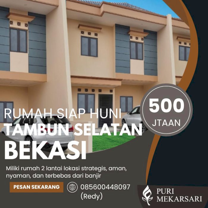 hunian nyaman di bekasi timur lokasi strategis akses mudah