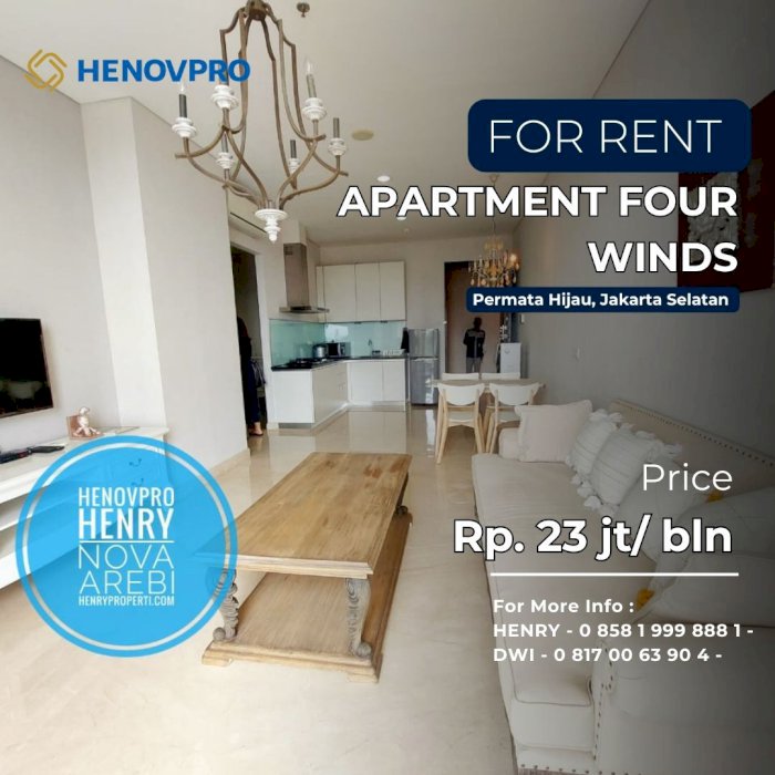 Four Winds Apt. 2BR+Study - Big Size Unit Best City View