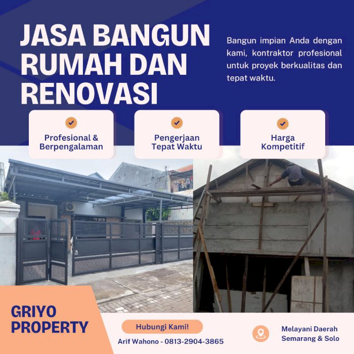 Mitra Bangun dan Renovasi Rumah di Semarang & Sekitarnya