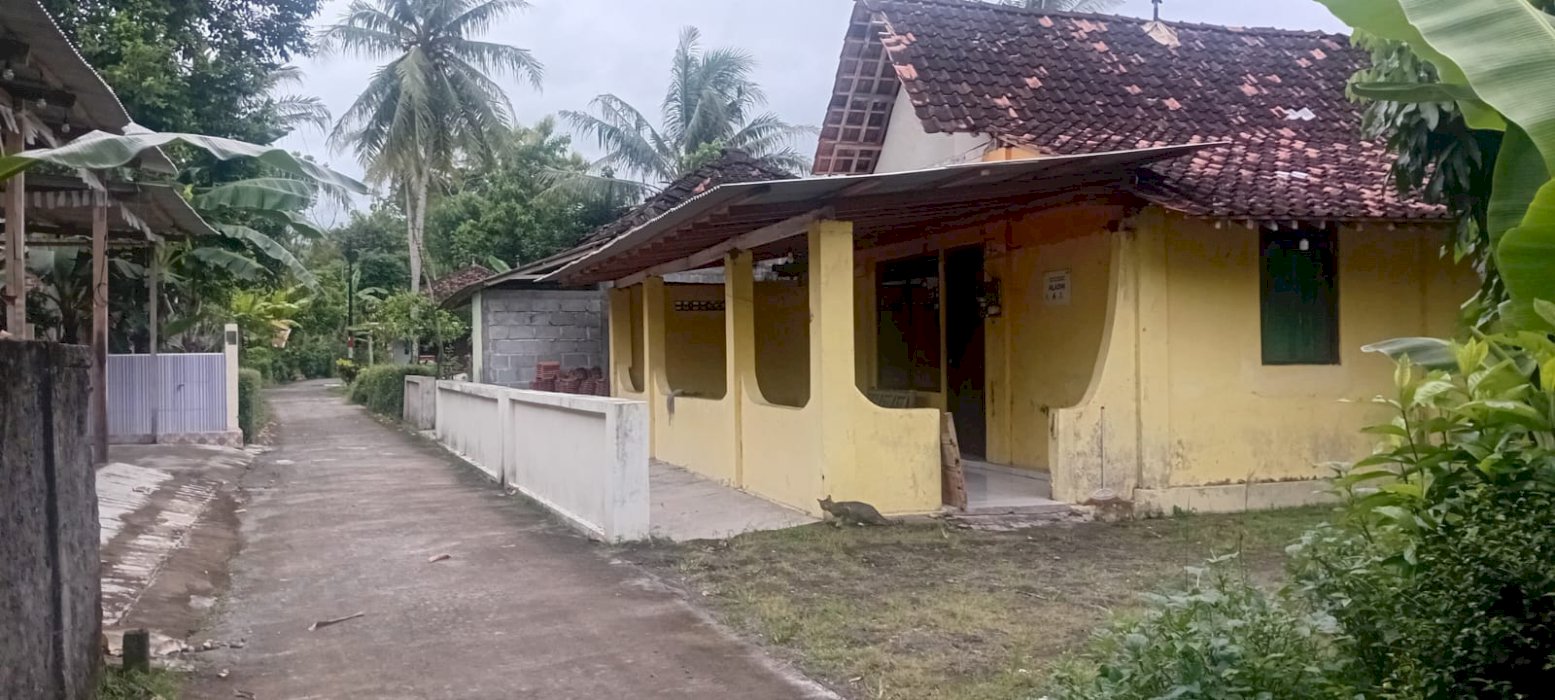 Dijual rumah siap huni bonus tanah luas di kulon progo