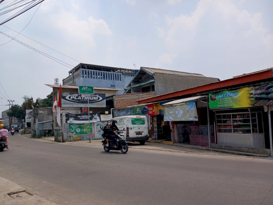Jual Tanah beserta kios dan rumah kontrakan Bojonggede, Bogor