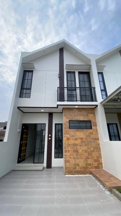 Rumah scandinavian minimalis selangkah MERR