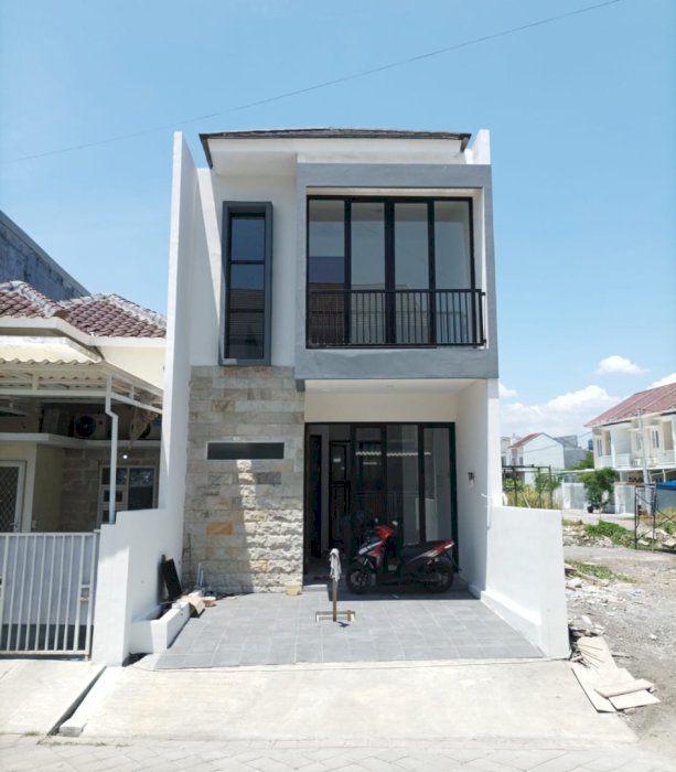 Dijual rumah minimalis modern siap huni cluster Rungkut