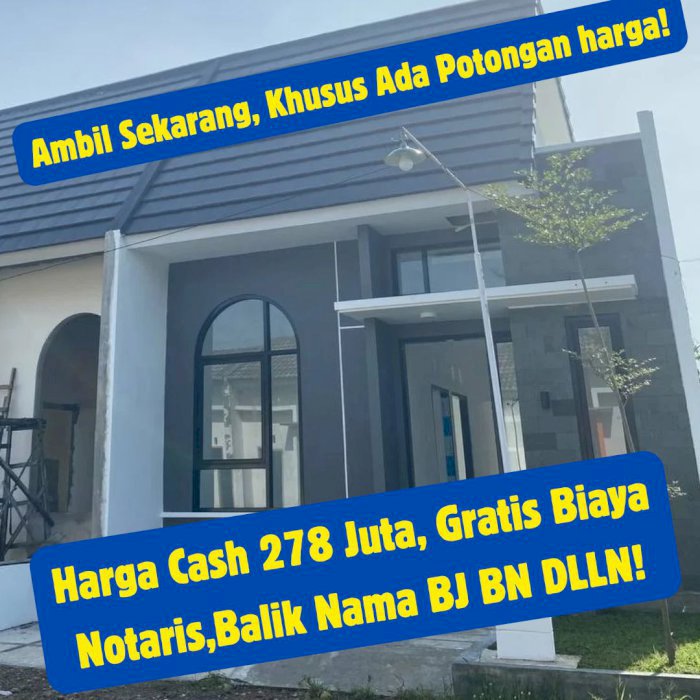 Perumahan Komersil Konsep Skandinavian di caruban Jawa Timur