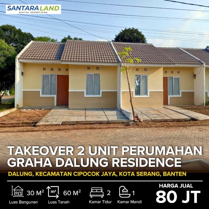 Takeover Resmi 2 Unit Perumahan Graha Dalung Residence