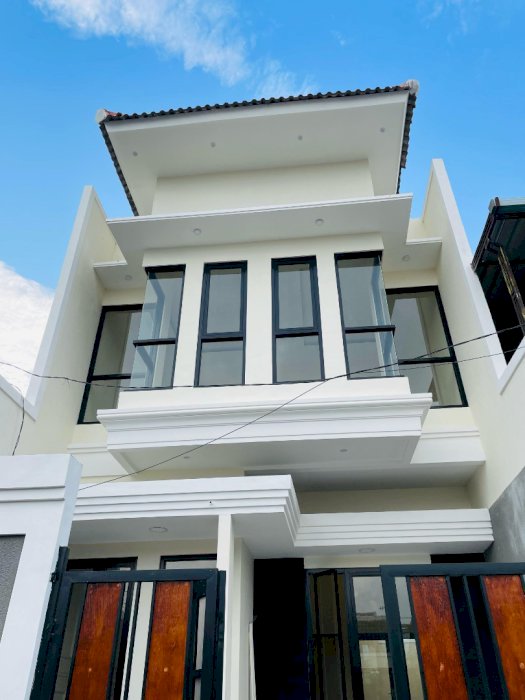 Dijual rumah minimalis modern baru nol raya one gate