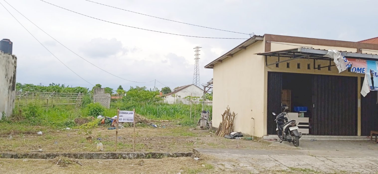 Di sewakan tanah kosong cocok untuk usaha lokasi strategis