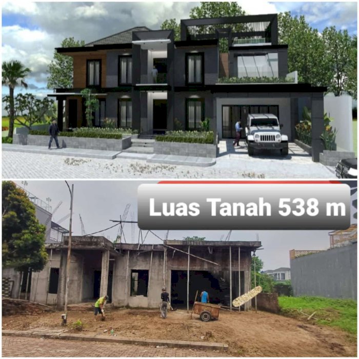 Dijual tanah dan bangunan di Nirwana Residence, Bogor