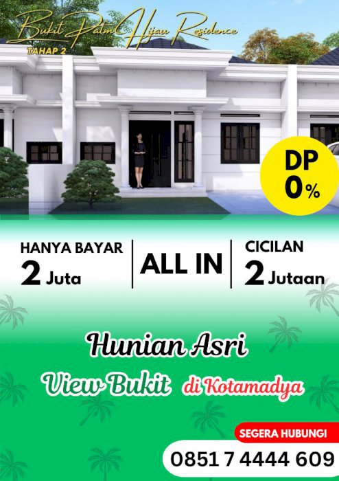 PERUMAHAN BUKIT PALM HIJAU CAMPANG RAYA BANDAR LAMPUNG