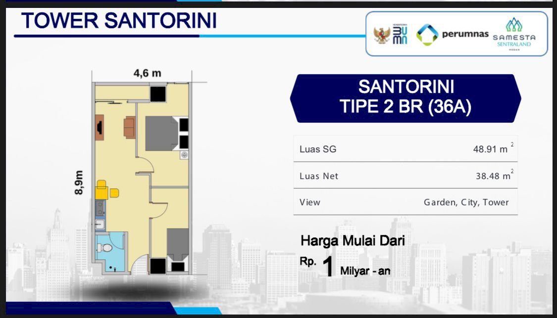 Jual Apart di Kota Medan