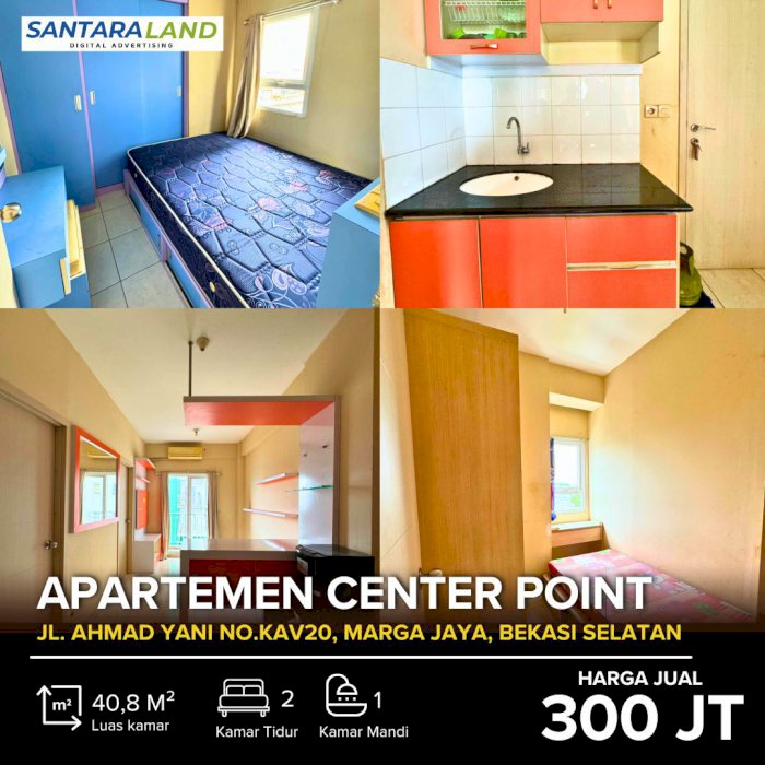 JUAL APARTEMEN CENTER POINT BEKASI – LOKASI STRATEGIS