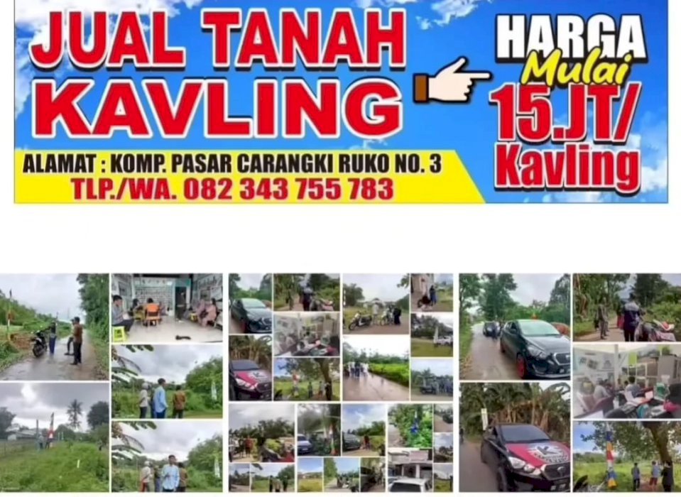 Dijual tanah kavling lokasi strategis di Maros, Sulawesi Selatan
