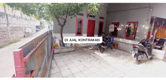 Dijual cepat kontrakan 9pintu akses mobil full terisi