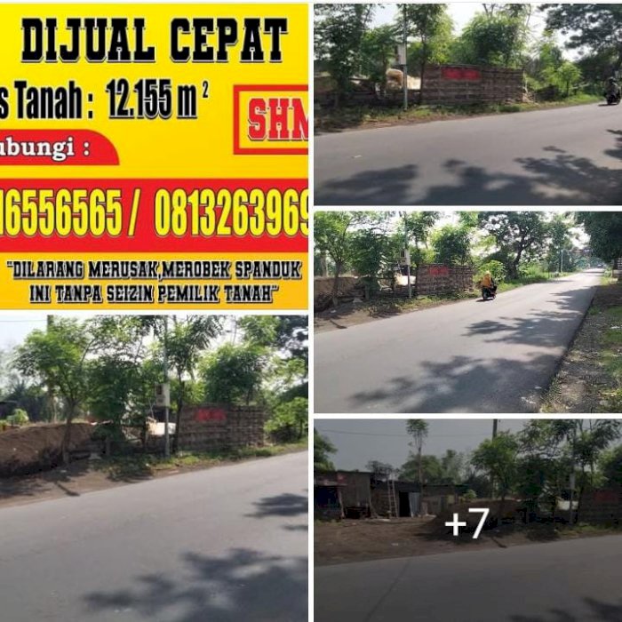 Dijual tanah lokasi strategis untuk investasi di Pasuruan, Jatim