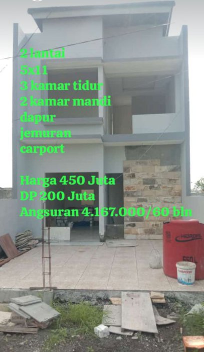 Rumah Siap Huni (Finishing), Jalan Randu Padangan, Kec.Menganti,Gresik