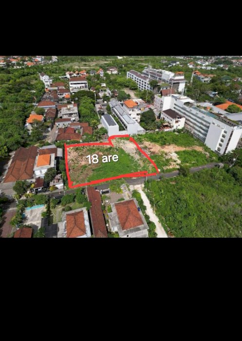 JUAL UNGASAN ULUWATU, VIEW LUAS 18,25ARE Rp 560 jt/are