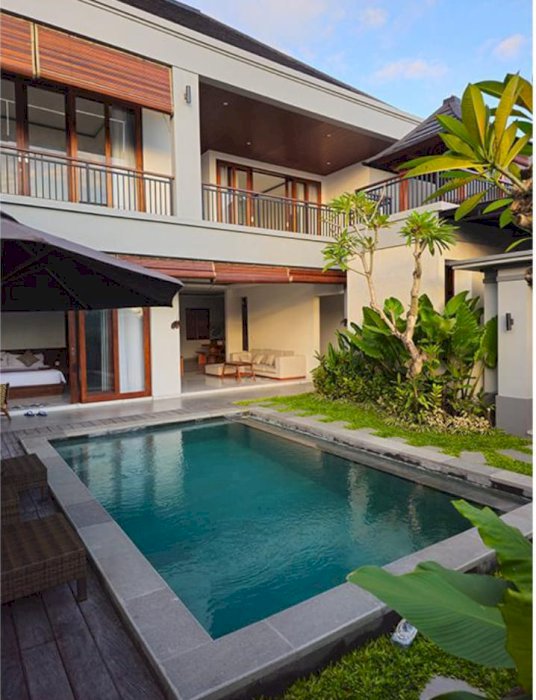 Villa pemandangan sawah di gianyar dkt pantai purnama