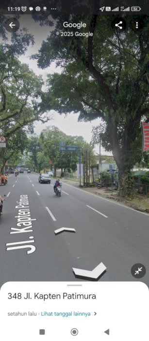 Tanah sangat strategis di Jln Pattimura Medan Baru
