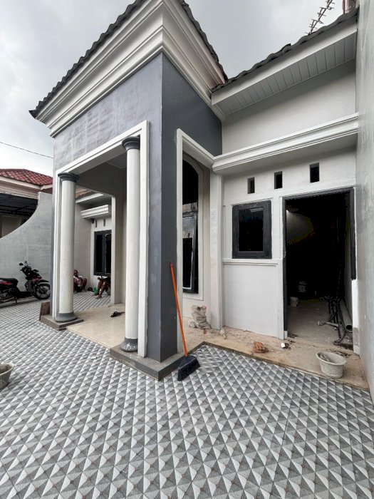 Rumah siap huni lebar 8 m di jln eka warni Medan Johor