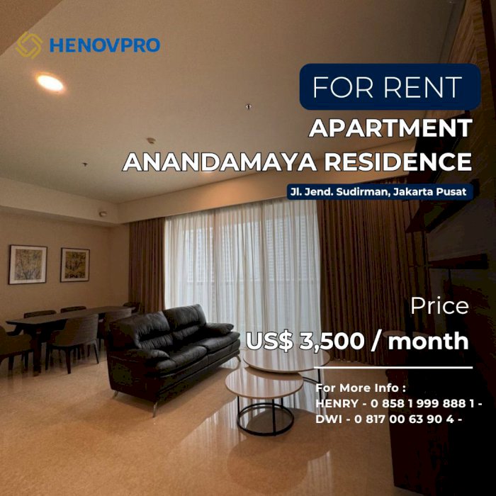 Anandamaya Residence Best Unit 3+1BR Best City View