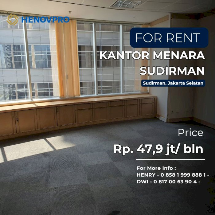 Full renovation Menara sudirman lantai 10+ 218m²
