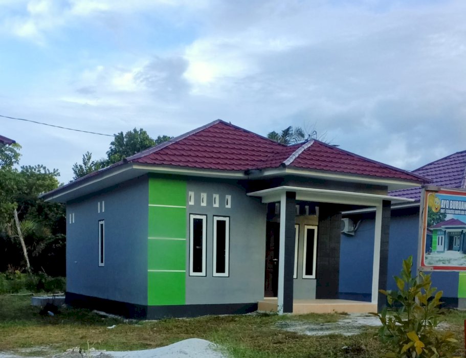 Di jual rumah murah minimalis perumahan saman griya kalimantan tengah