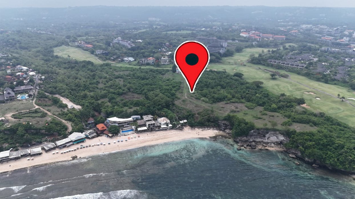 Jual Tanah  6,3 hektar los tebing balangan beach